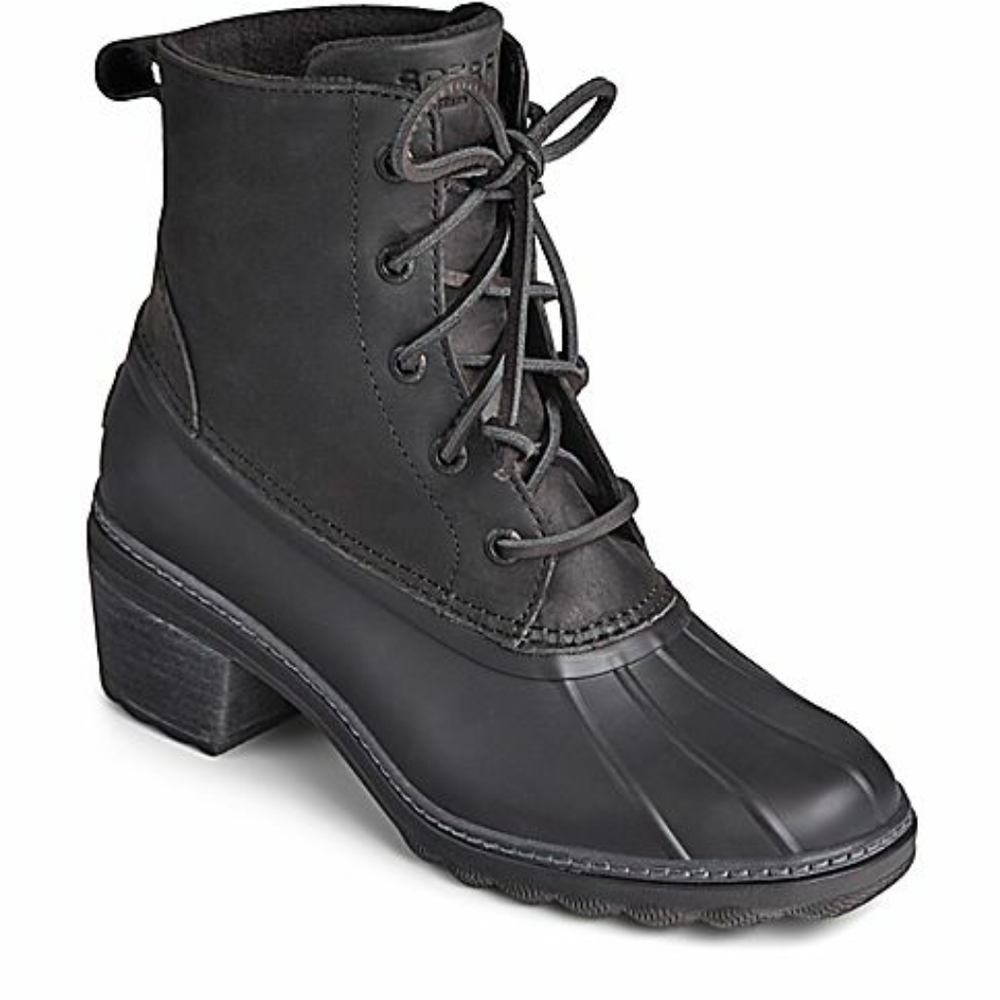 Sperry Saltwater Heel Leather Duck Boots